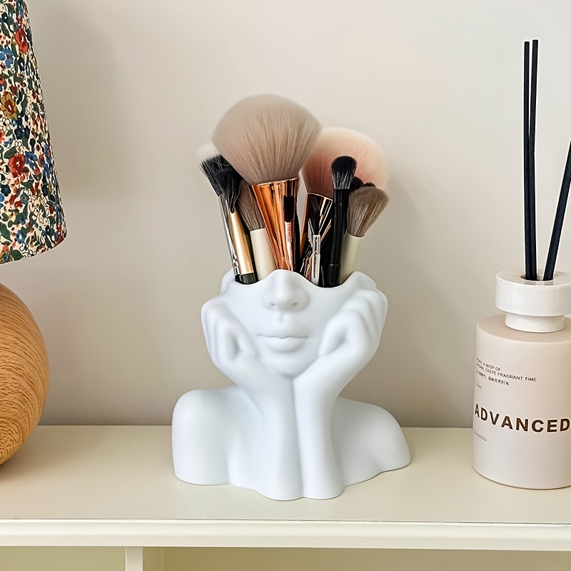 Face Shape Makeup Brush Holder - Beauty Makeup Design 评论和价格