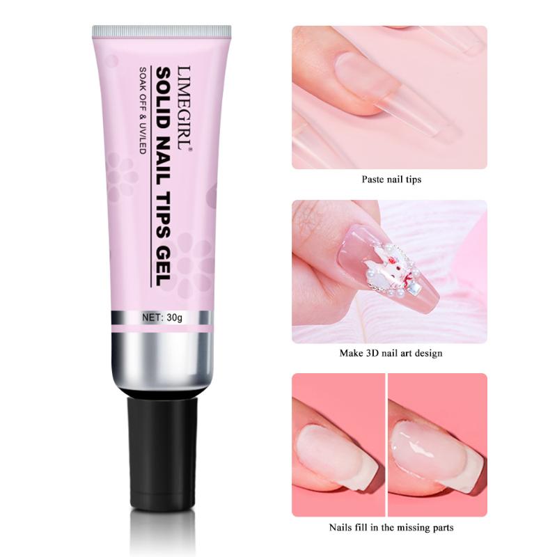 30g Soft Transparent Nail Tips - Nail Extension Tips 评论和价格