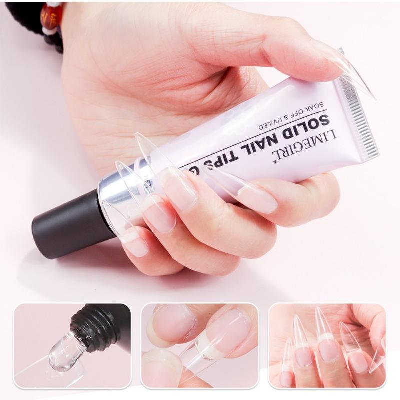 30g Soft Transparent Nail Tips - Nail Extension Tips 评论和价格