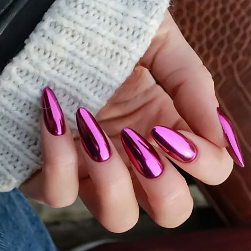 24Pcs Round Head Full Cover Fa - Nail Extension Tips 评论和价格