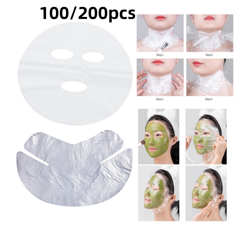Masks Wrap Face Plastic Film F - Beauty Full Makeup 评论和价格