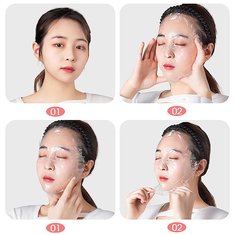 Masks Wrap Face Plastic Film F - Beauty Full Makeup 评论和价格